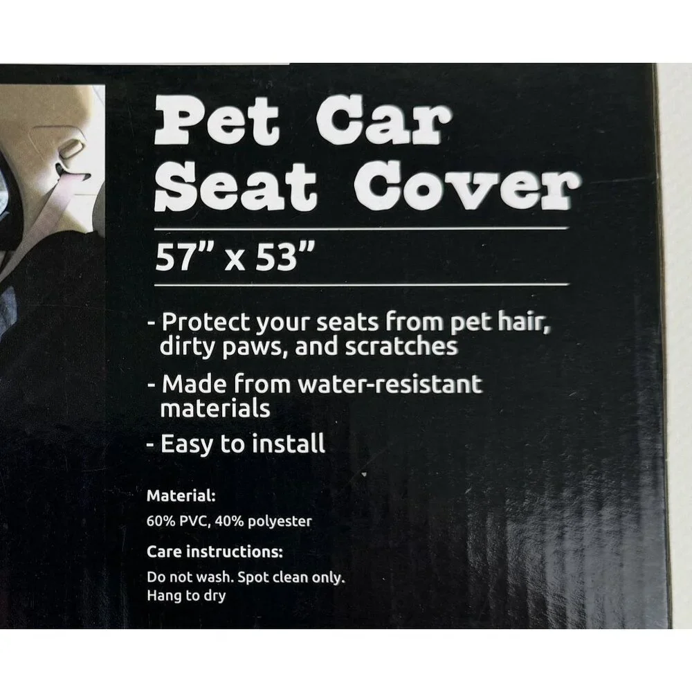 Pet Trends Pet Car Seat Cover 57